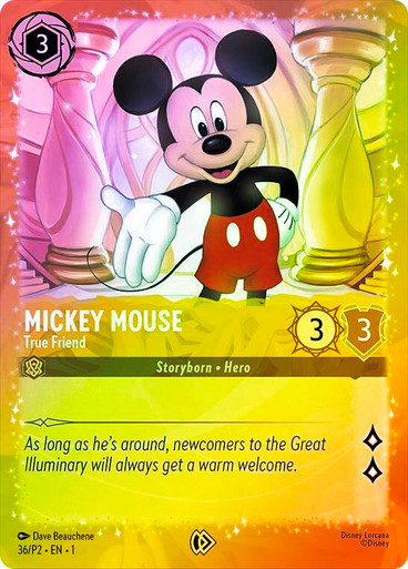 Mickey Mouse - True Friend (Puzzle) | Promotional Cards | Star