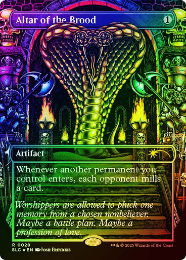 群の祭壇/Altar of the Brood SecretLair 4枚 Altar of the Brood (Secret Lair Countdown) (#0028) | Secret Lair