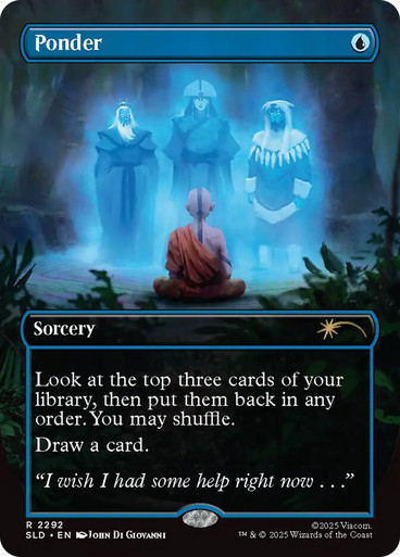 Ponder (Avatar: The Last Airbender) | Secret Lair Drop | Star City