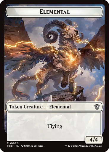 Elemental Token} // {Plant Token} | Lorwyn Eclipsed Commander