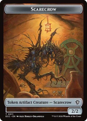 Scarecrow Token} // {Treasure Token} | Lorwyn Eclipsed Commander