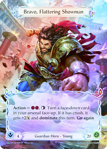 FAB Bravo, Flattering Showman HER MCF英語版 Bravo, Flattering Showman (Skirmish) | Promotional Cards | Star