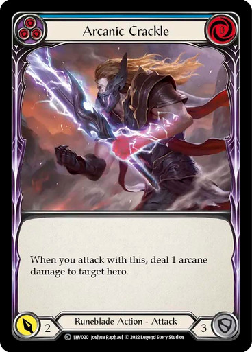 Arcanic Crackle (Blue) | Viserai Blitz Deck | Star City Games
