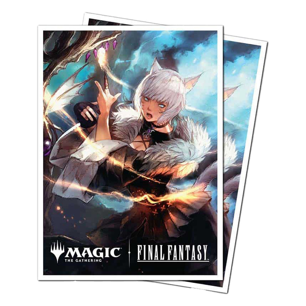 ultimate guard final fantasy mtg Magic: The GatheringFINAL FANTASY Bahamut and Ifrit 100ct Deck Protector Sleeves Sized for standard size trading cards measuring 2.5 in ULTIMATE GUARD ANNOUNCES GAMING ACCESSORIES
