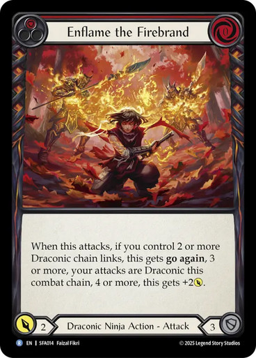 Enflame the Firebrand | Fai Silver Age Deck | Star City Games