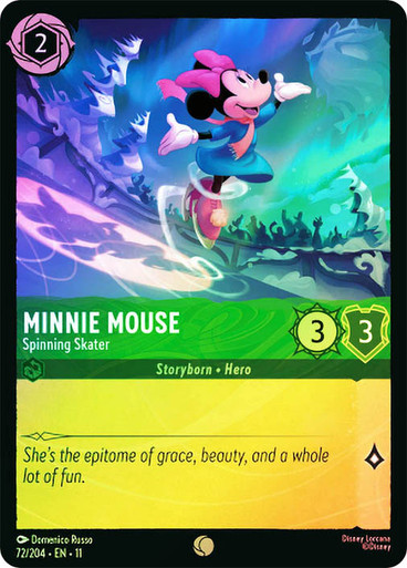 Minnie Mouse - Spinning Skater | Winterspell | Star City Games