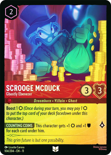 Scrooge McDuck - Ghostly Ebenezer | Winterspell | Star City Games