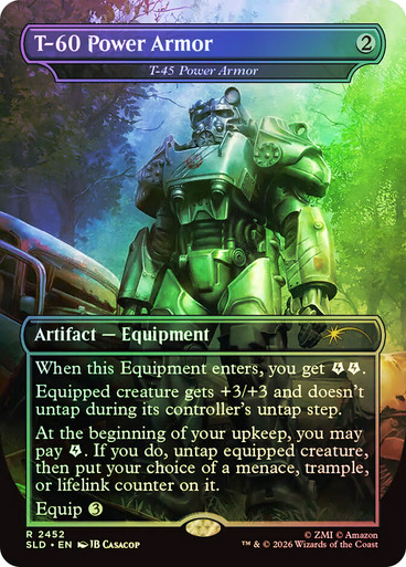 T-45 Power Armor (T-60 Power Armor) (Fallout) | Secret Lair Drop
