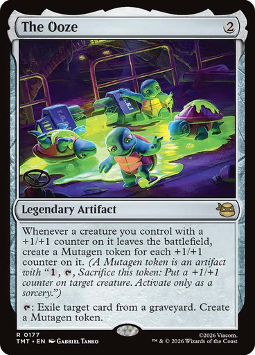 MTG 欺瞞　幽愁　セット　タッツミー The Ooze | Teenage Mutant Ninja Turtles | Star City Games