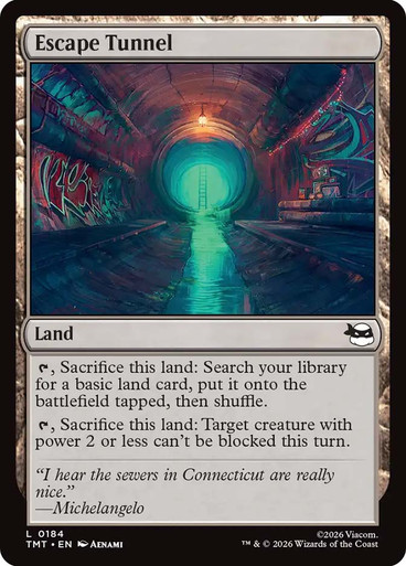 未開封 MTG プレイマットUnderground Sun escape-tunnel-184__12082.