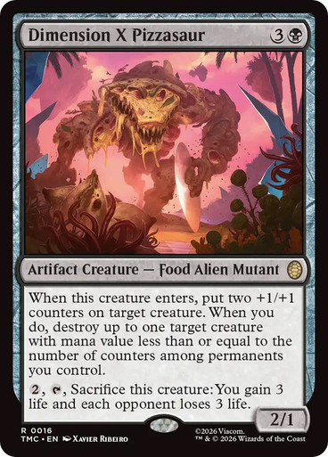 Dimension X Pizzasaur | Teenage Mutant Ninja Turtles Eternal