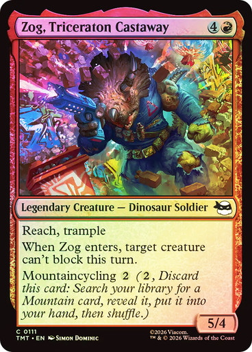 Zog, Triceraton Castaway | Teenage Mutant Ninja Turtles | Star