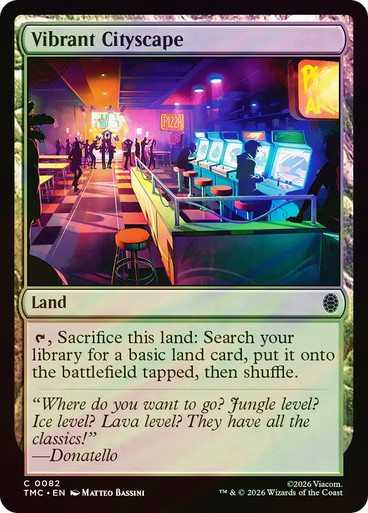 MTG　始まりの町　キャンバスアート vibrant-cityscape-082__32408.
