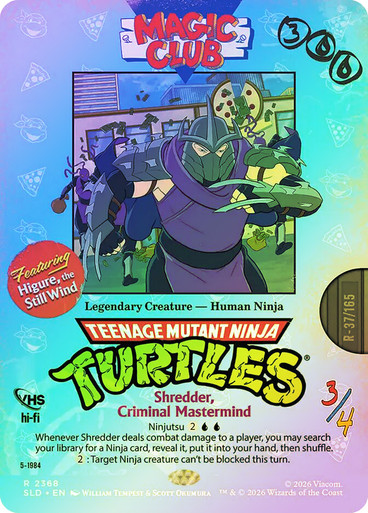Higure, the Still Wind (Shredder, Criminal Mastermind) (Teenage