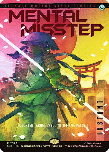 Mental Misstep (Teenage Mutant Ninja Turtles) | Secret Lair Drop