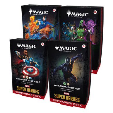 MTG Super Heroes コレクターズエディション 4種セット marvel-super-heroes-commander-