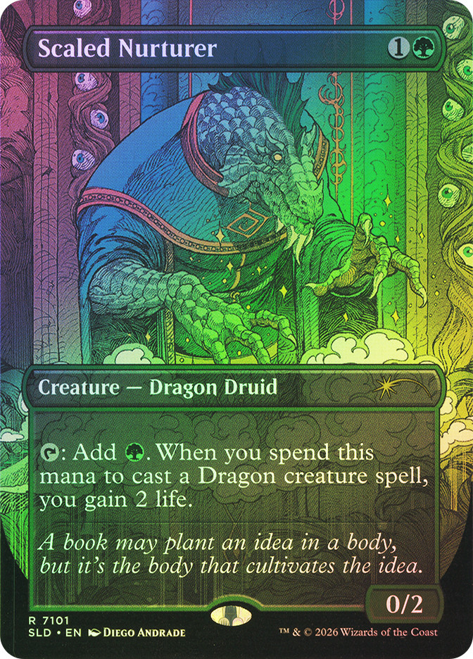 Scaled Nurturer (#7101) (foil) (borderless)
