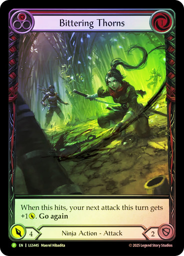 FaB　Bittering Thorns EA RF Bittering Thorns (Red) | Promotional Cards | Star City Games
