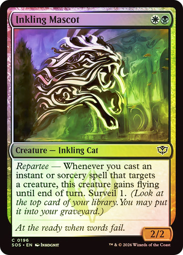 mtg inkling cards Inkling Mascot | Secrets of Strixhaven