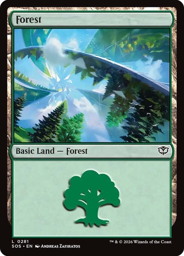 FOREST フォレスト Factorファクター１.２ｇ ６１個セット Forest | The Brothers' War | Star City Games