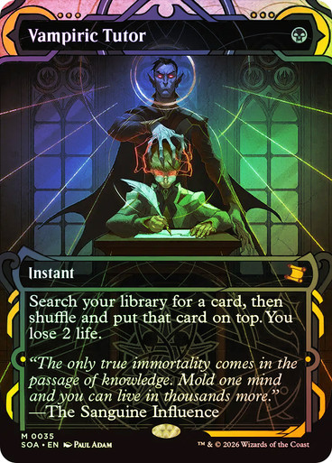 Vampiric Tutor | Secrets of Strixhaven Mystical Archive | Star