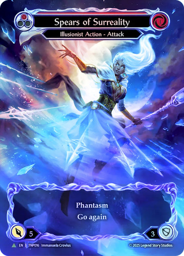 【FAB】Spears of Surreality (青) TNP018-RF Spears of Surreality (Red) (Tournament Pack) | Promotional Cards