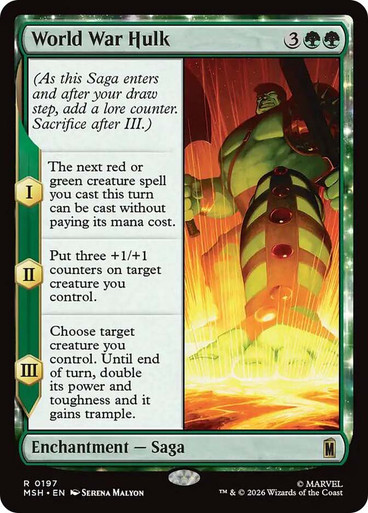 ウォーハルク World War Hulk | Marvel Super Heroes | Star City Games
