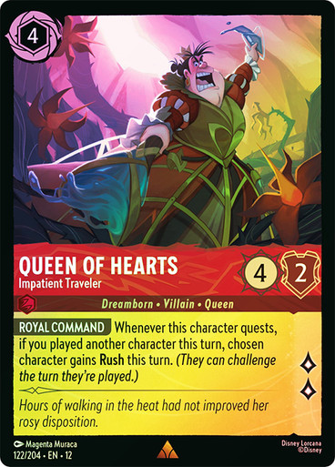 Queen of Hearts - Impatient Traveler | Wilds Unknown | Star City Games