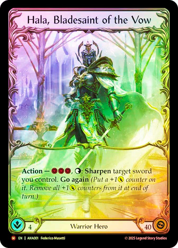 Hala, Bladesaint of the Vow | Armory Deck Origins: Hala | Star