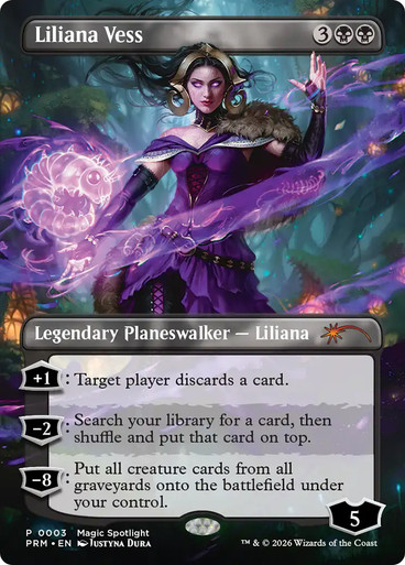 MTG Liliana Vess Magic Spotlight プロモ Liliana Vess (Magic Spotlight) | Promo | Star City Games