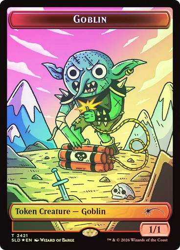 Owl MTG Goblinトークン Goblin Token} | Secret Lair Drop | Star City Games