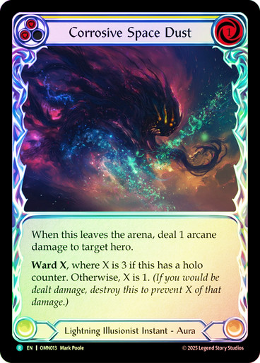 Corrosive Space Dust (Yellow) | Omens of the Third Age | Star City