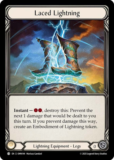 Laced Lightning | Omens of the Third Age | Star City Games