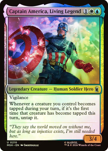 Captain America, Living Legend | Marvel Super Heroes | Star City Games