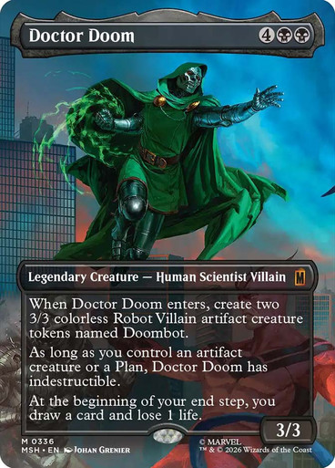 MTG Doctor Doom 伝説のクリーチャー doctor-doom-336__19180.