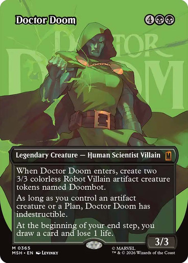 MTG Doctor Doom 伝説のクリーチャー doctor-doom-365__60108.