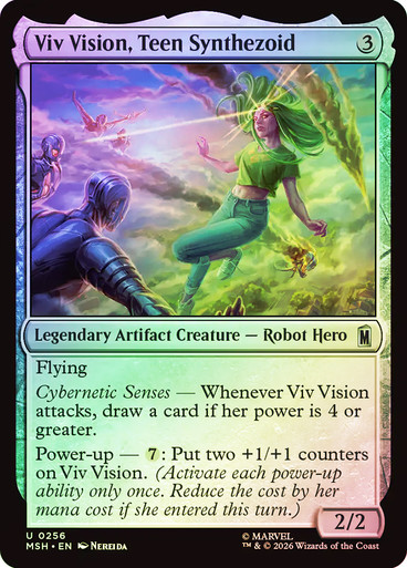 MTG ビビ Viv Vision, Teen Synthezoid | Marvel Super Heroes | Star City Games