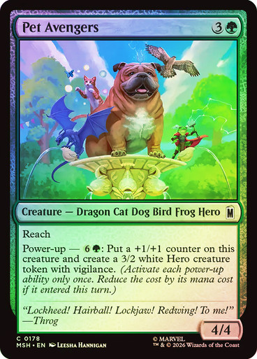 Pet Avengers | Marvel Super Heroes | Star City Games