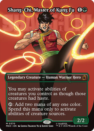 マジック：ザ・ギャザリング MTG Shang-Chi Master of Kung Fu Foil Shang-Chi, Master of Kung Fu | Marvel Super Heroes | Star City Games