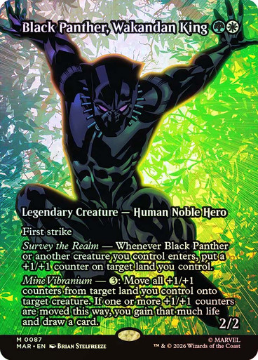 Black Panther, Wakandan King | Marvel Universe | Star City Games