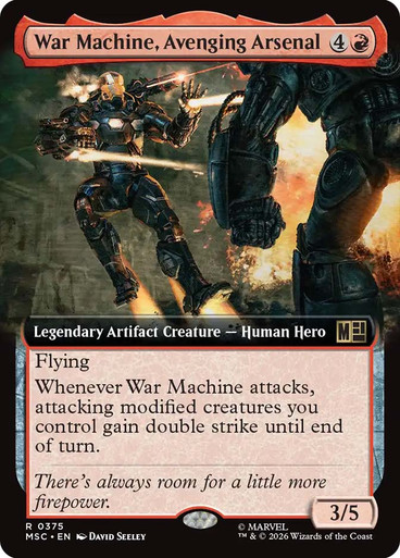 War Machine, Avenging Arsenal | Marvel Super Heroes Commander