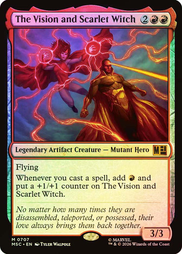 The Vision and Scarlet Witch | Marvel Super Heroes Commander