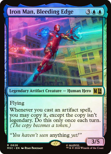MTG　最先端テクノロジー、アイアンマン/Iron Man, Bleeding iron-man-bleeding-edge-