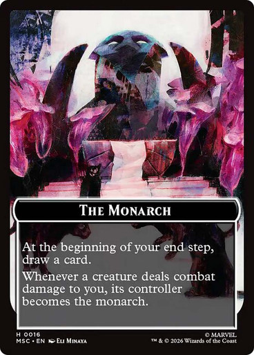 The Monarch} // {Vibranium Token} | Marvel Super Heroes Commander
