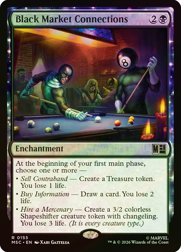 Black Market Connections | Marvel Super Heroes Commander | Star