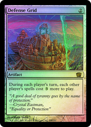防御の光網/Defense Grid》[9ED] 茶R | 日本最大級 MTG通販