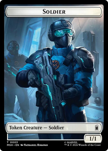 Soldier Token} // {Villain Token} | Marvel Super Heroes | Star