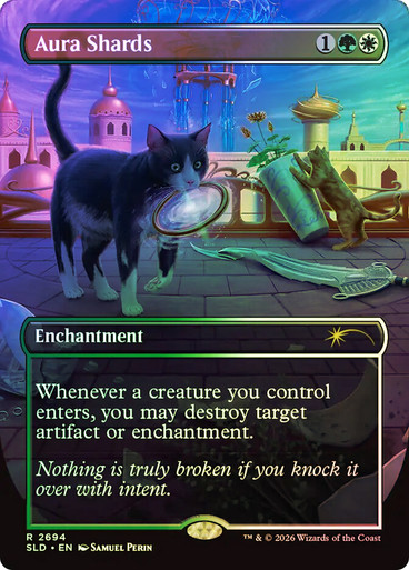 MTG Aura Shards 4枚セット　マジックザギャザリング Aura Shards | Secret Lair Drop | Star City Games