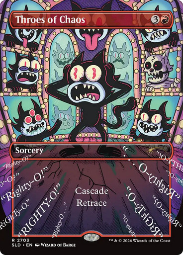 Throes of Chaos (Felix the Cat) | Secret Lair Drop | Star City Games
