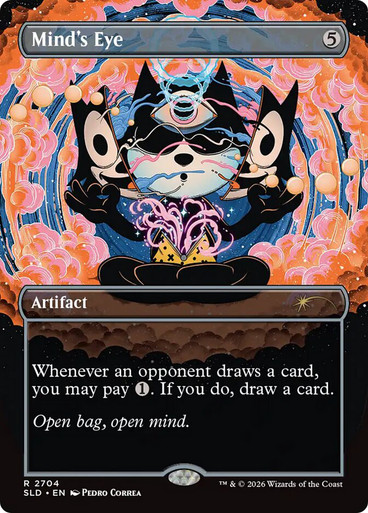アイケア MTG Dream EYE Mind's Eye (Felix the Cat) | Secret Lair Drop | Star City Games